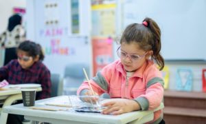 drawing class at Beta Cambridge School